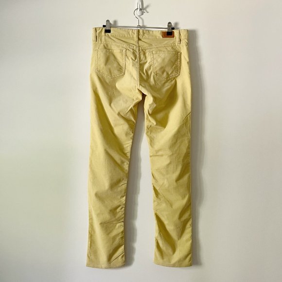 Isabel Marant Etoile Light Yellow Corduroy Pant in size 40 / US 8 - Picture 3 of 6